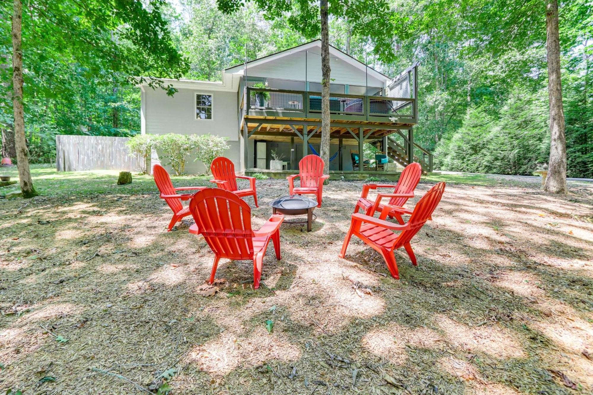 Pet-Friendly Home With Hot Tub In Blue Ridge! 外观 照片